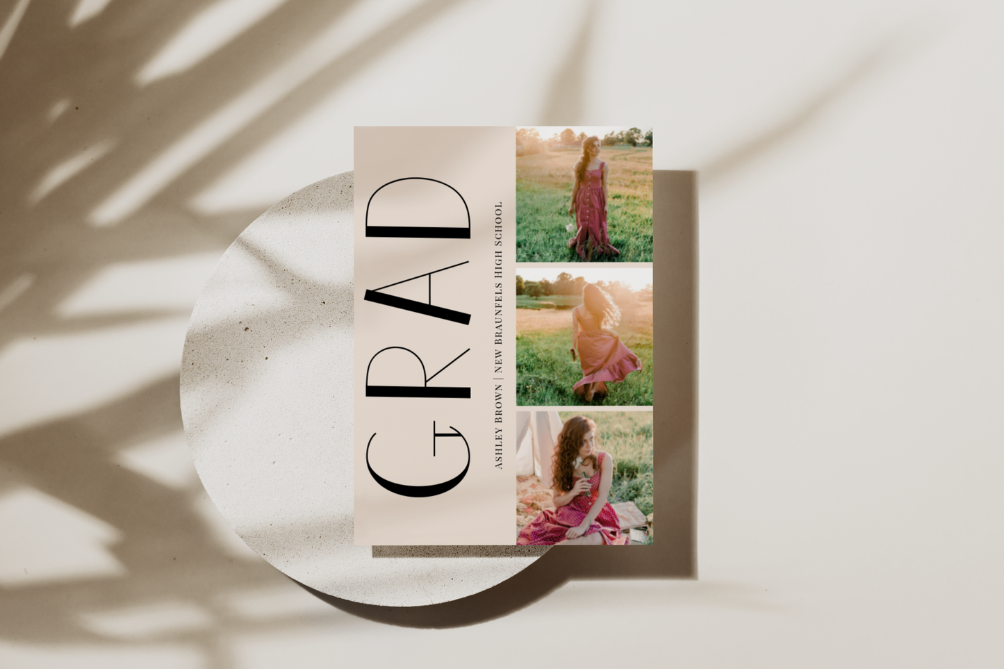 Graduation Announcement Template With Photos EWP111