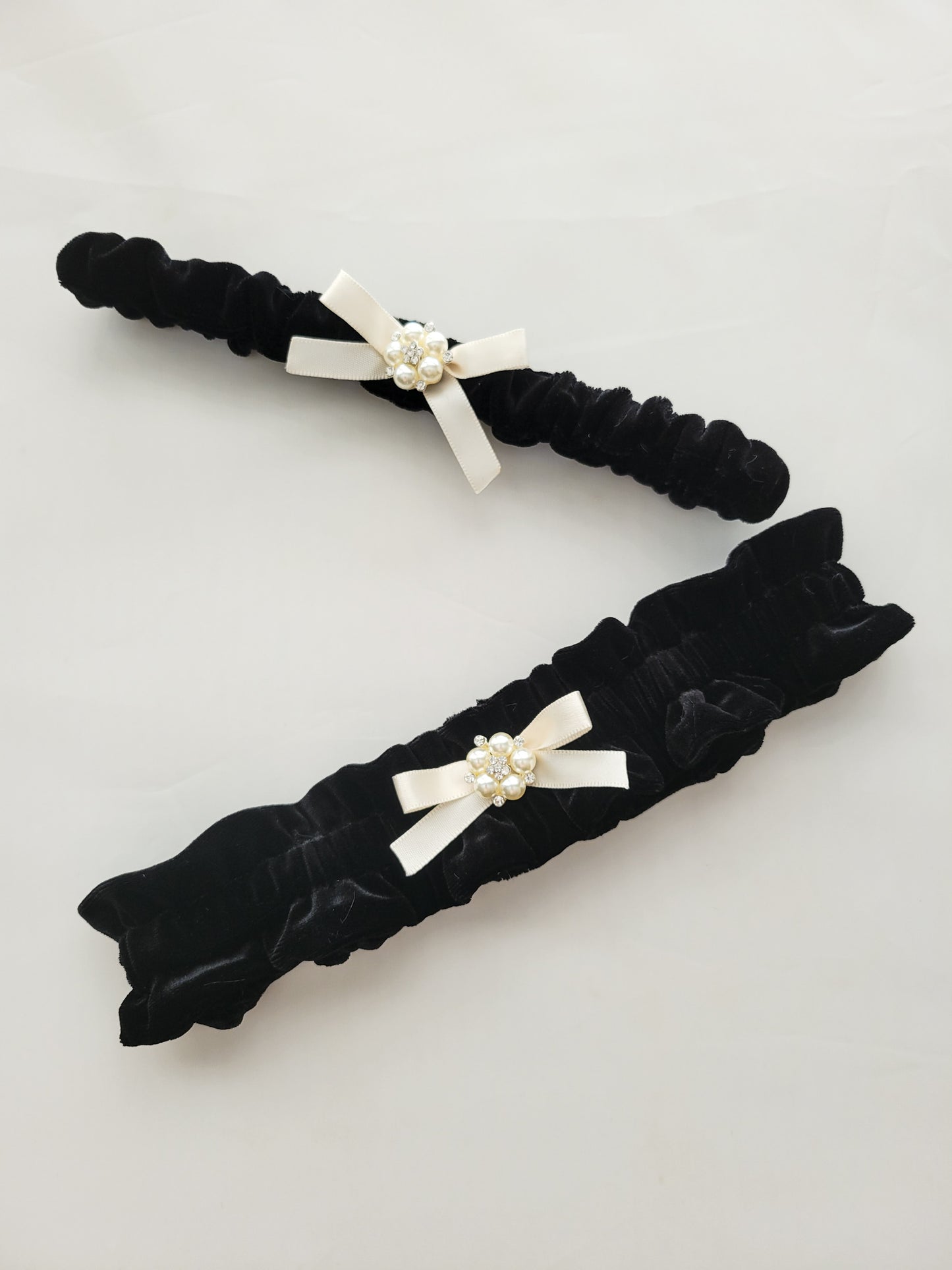 Design Your Own Velvet Bridal Garter