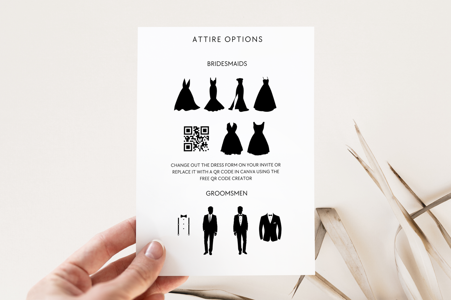 Bridesmaid Proposal Card Template