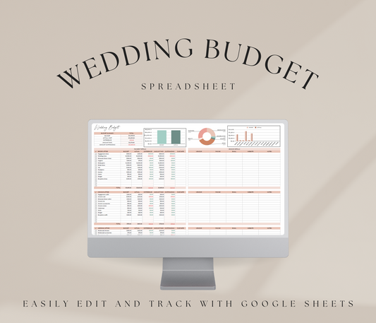 Wedding Budget Spreadsheet Template