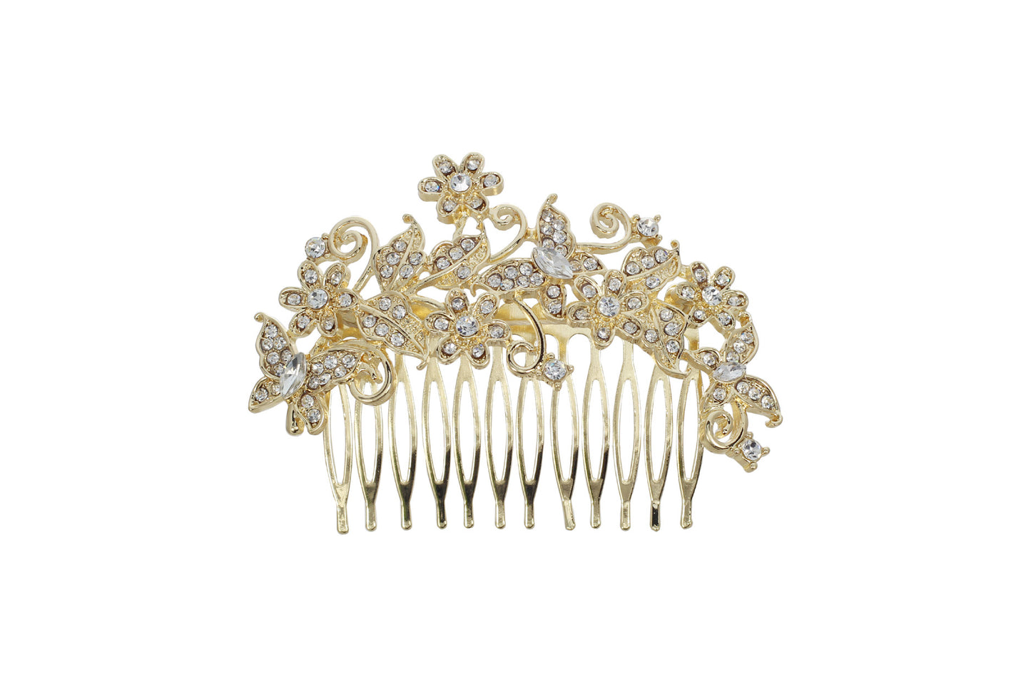 Gold Wedding Hair Comb