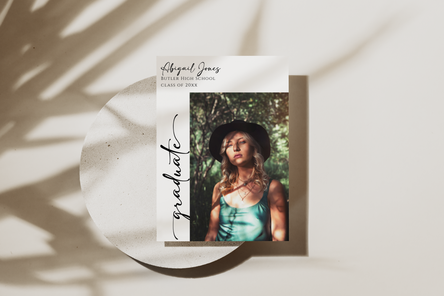 Modern Graduation Party Invitation EWP102