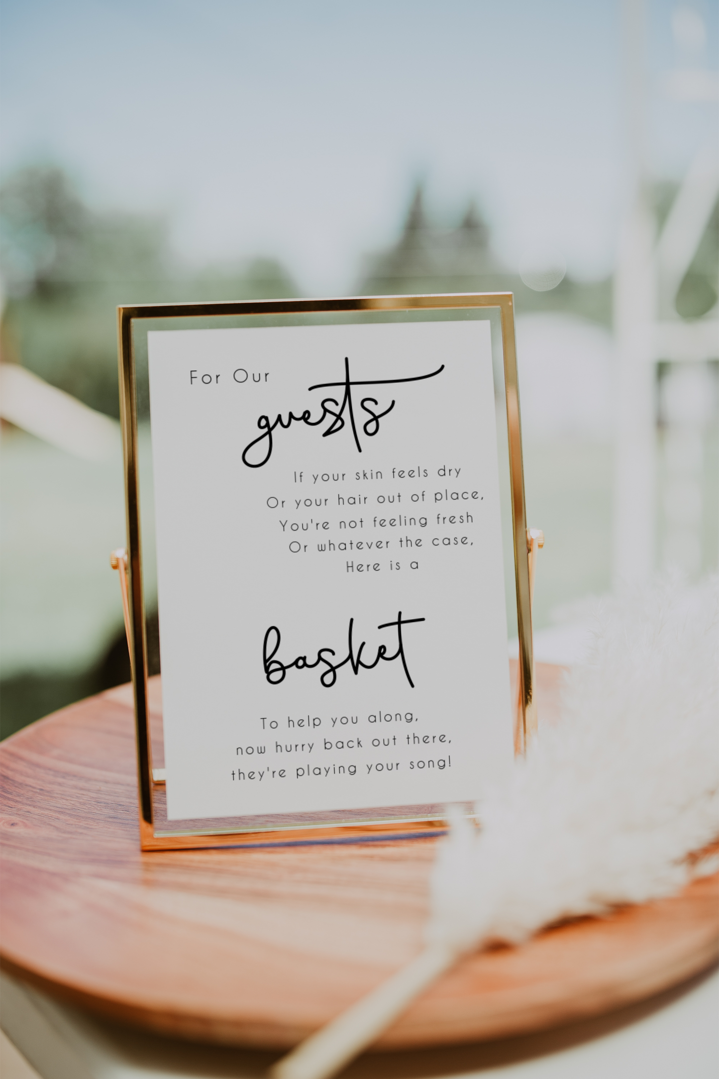 Tallulah Bathroom Basket Poem Sign Template EWP005