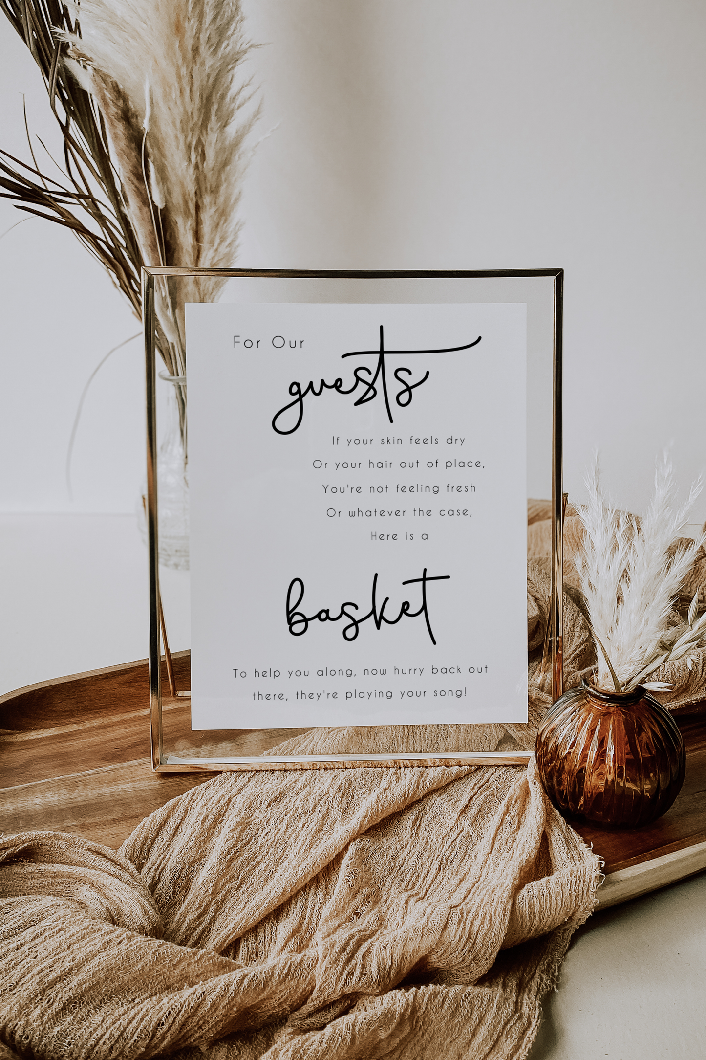 Tallulah Bathroom Basket Poem Sign Template EWP005