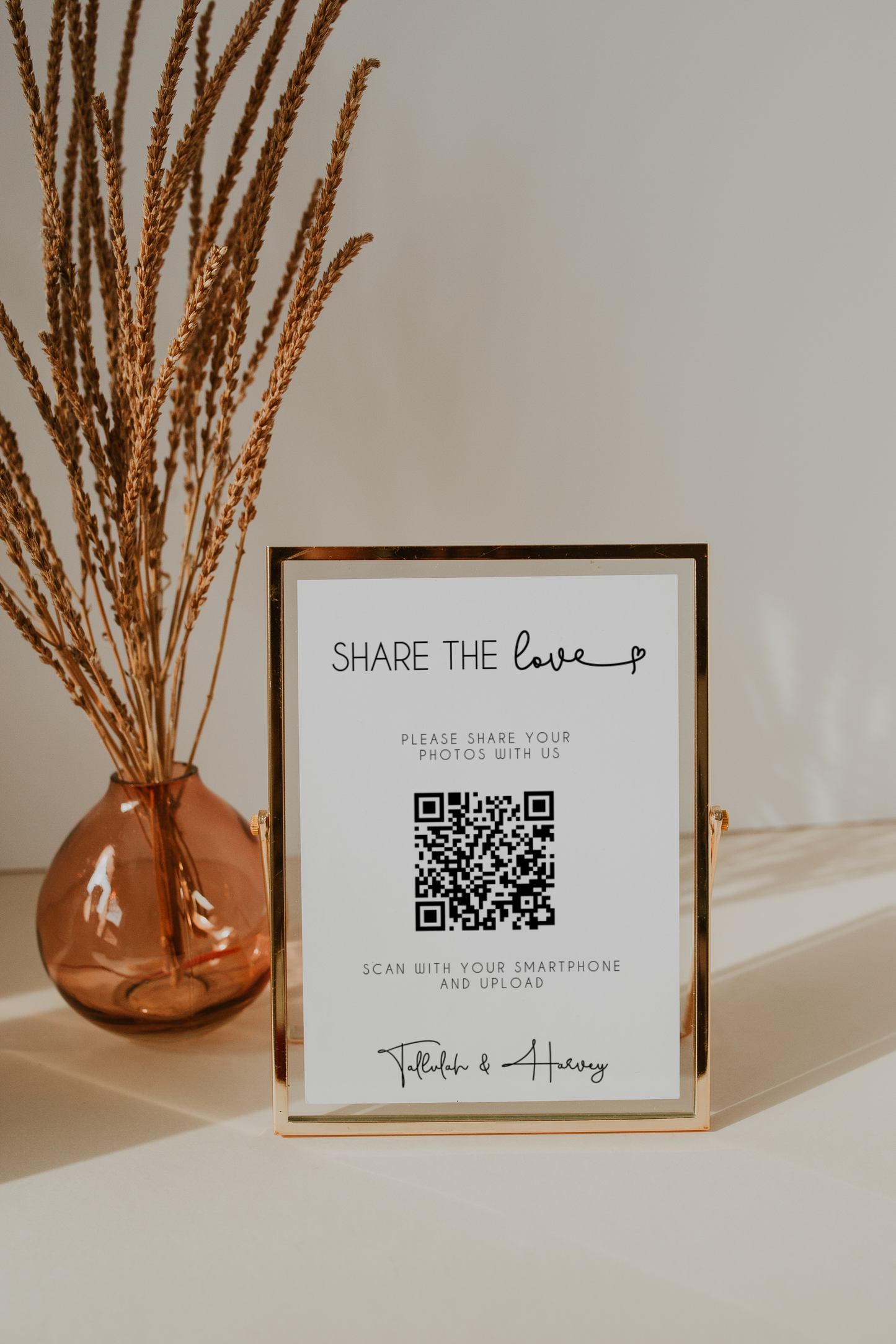 Tallulah Share The Love Photo Sign Template EWP005