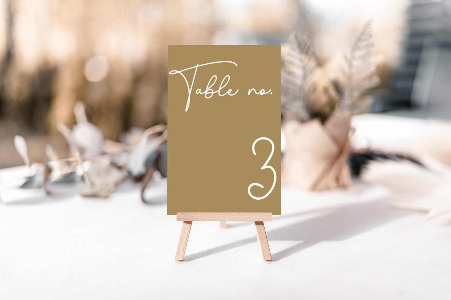 Tallulah Modern Table Numbers Template EWP005