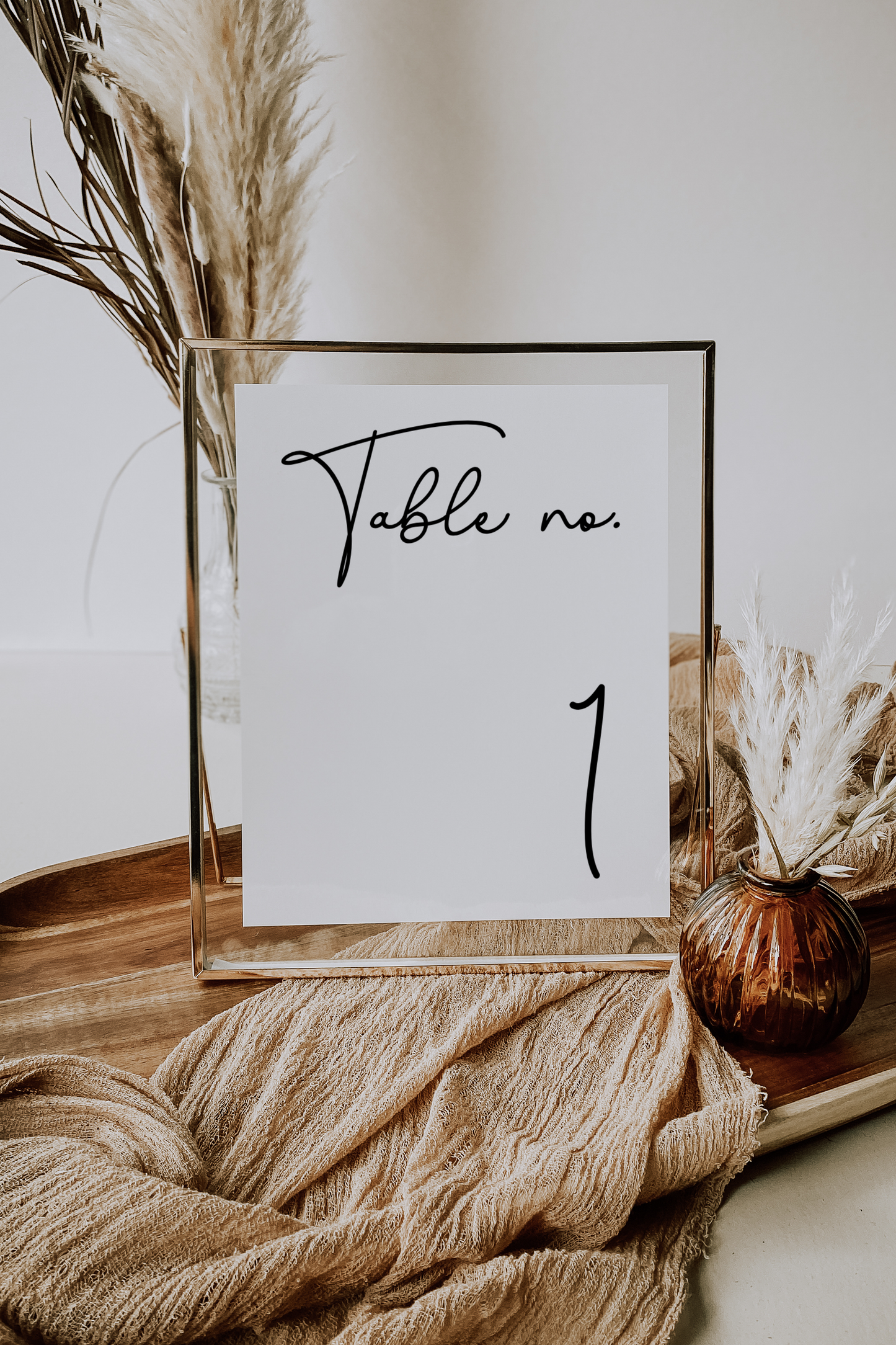 Tallulah Modern Table Numbers Template EWP005