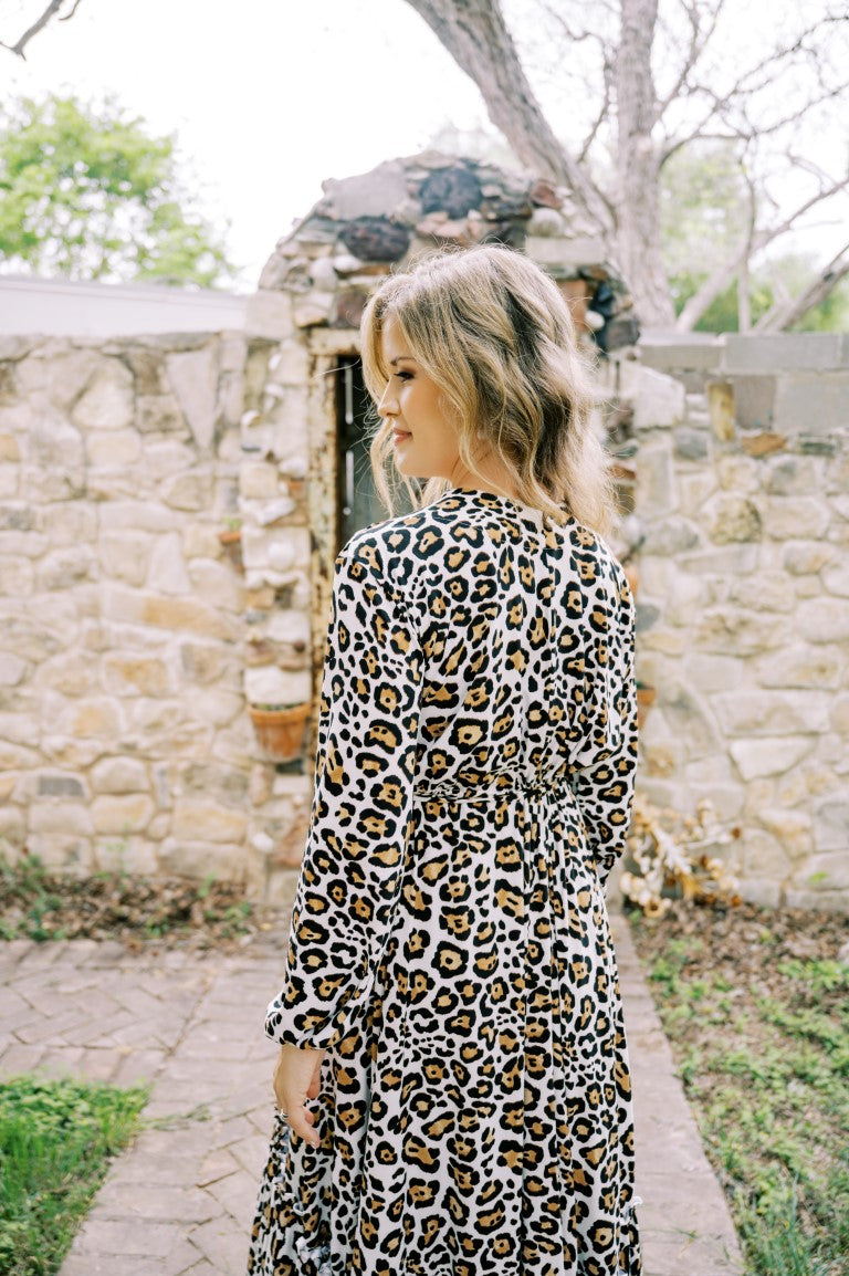 Made in American Leopard Print Bridal Robes