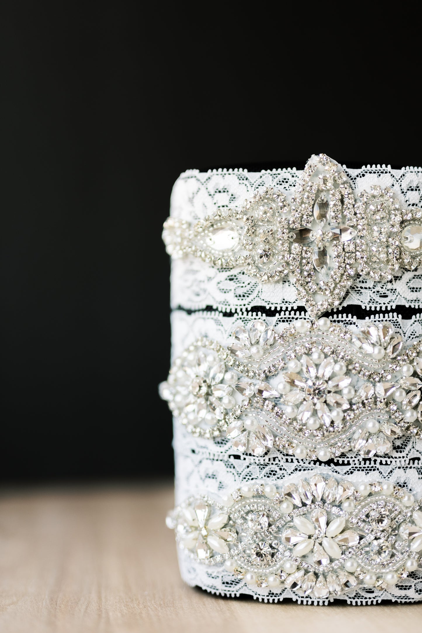 Design Your Own Rhinestone Bridal Garter