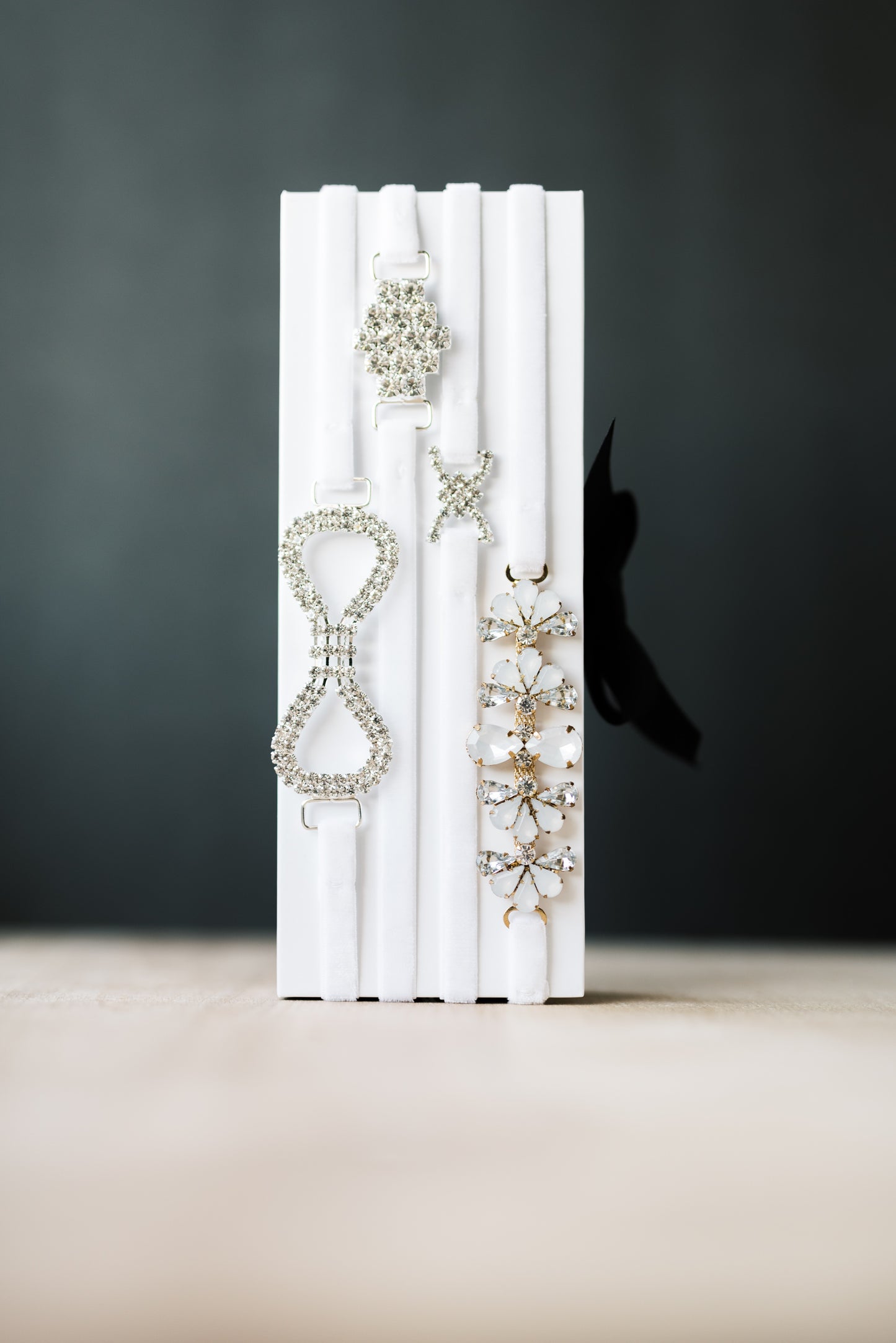 Modern bridal garters