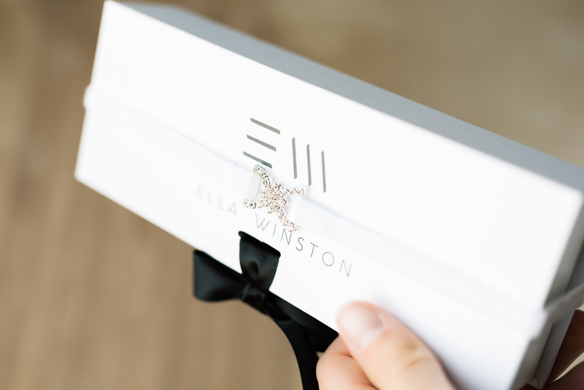 Diamond Shape Dainty Bridal Garter