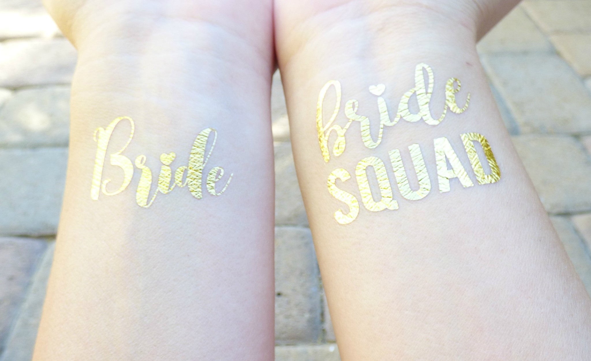 Bride Tribe Tattoos (5 Pack) | Fabled Papery